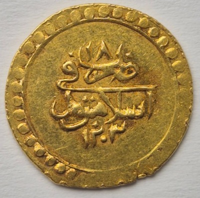 Imperium Osmańskie – Selim III (1789–1807) Konstantynopol Altin od Rajmonet