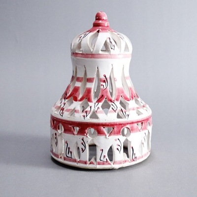 BLISKI WSCHÓD RĘCZNIE WYKONANY LAMPION ŚWIECZNIK OSŁONA