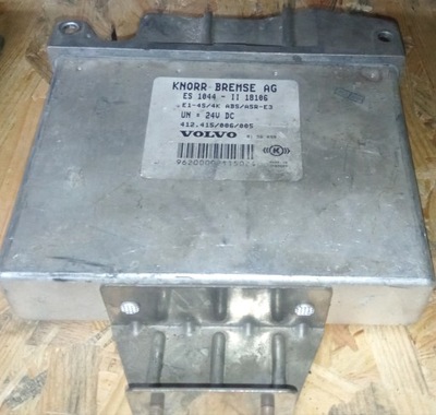 Блок управления volvo fm fh e1-4s/4k abs/asr-e3 фото №1