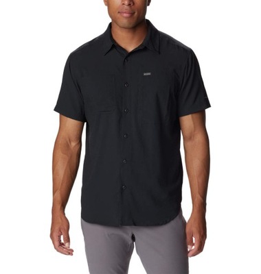 Koszula męska Columbia Silver Ridge Utility Lite SS Shirt - Black M