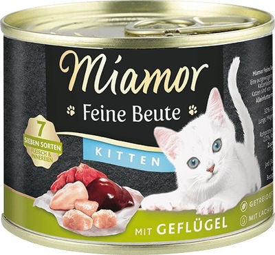 Miamor | Feine Beute | Kitten Drób 185g