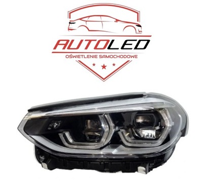 Bmw x3 g01 x4 g02 лампа перед левая bmw адаптивный led комплектная с модулями фото №1