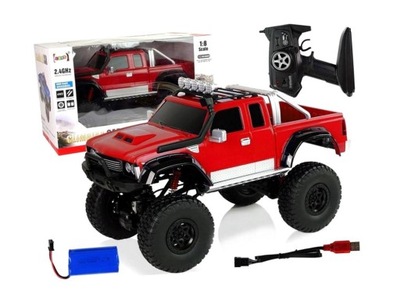 AUTO OFF- ROAD R/C 2.4G CLIMBING CAR 1:8 CZERWONY