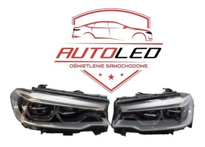 Bmw 5 g30 g31 лампа ліва права адаптивний led повний з модулями фото №1