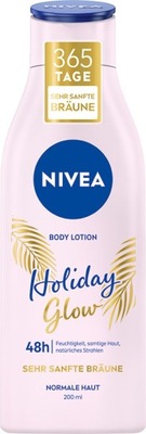 NIVEA Telové mlieko HOLIDAY GLOW, 200 ml