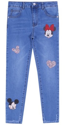 Spodnie jansowe Myszka Mickey DISNEY 12-13 lat 158