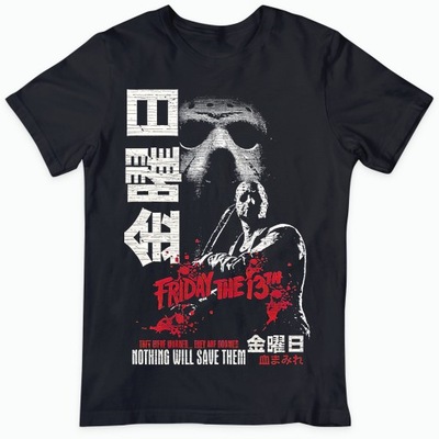 Piątek 13go - Koszulka dla fana horroru Rozm 3XL Tshirt