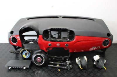 Приборная панель консоль подушка безопасности подушки безопасности fiat 500 lift фото №1