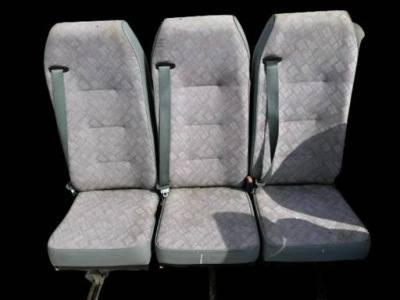 Сидіння заднє сидіння з ремені обшивка transit ducato master універсальна 3 miejsca фото №1