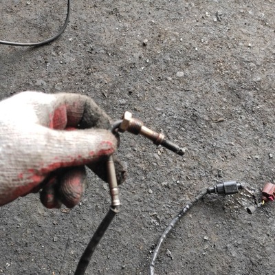 Датчик температуры выхлопных газов audi a5 8t 2.0 tdi фото №1