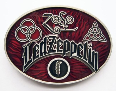 Led Zeppelin klamra spinka spinka do paska rock