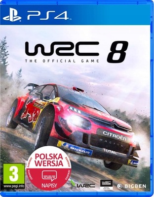 WRC 8 FIA PS4 PL PS5 Colin DIRT na kierownice