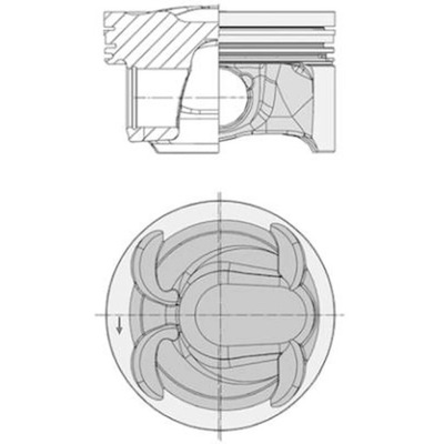 PISTÓN KOLBENSCHMIDT 40315600  