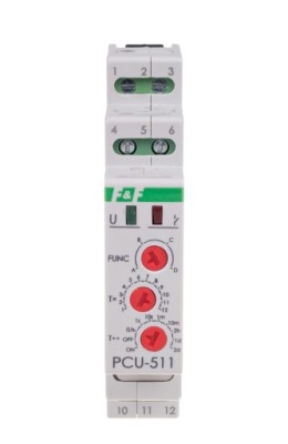 Przekaźnik czasowy PCU-511 DUO F&F FiF FF