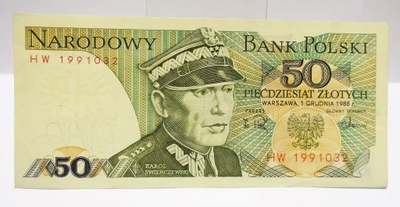 50 ZŁ ZŁOTYCH 1988 HW