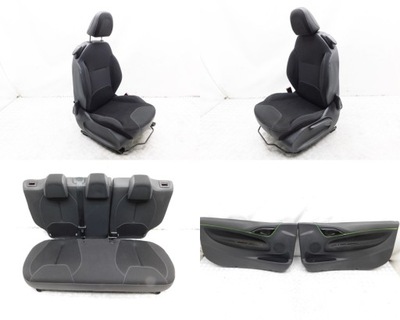Сиденья заднее сиденье обшивки комплект - citroen ds3 10-16 фото №1