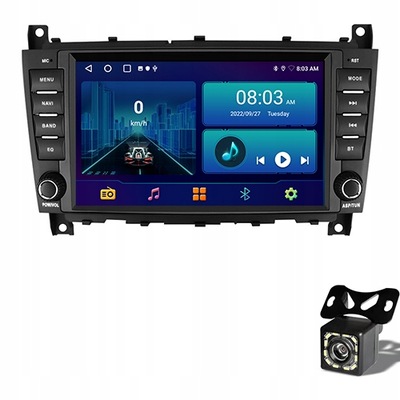 RADIO MERCEDES GASOLINA W203 W209 W219 C180 A CLK CLS NUEVO  