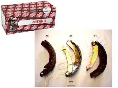 Комплект - набір колодка гальмівних [ashika] фото №1