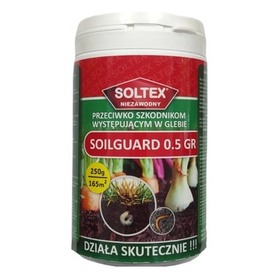 SoilGuard 0,5gr 250g na DRUTOWCE,PĘDRAKI w glebie