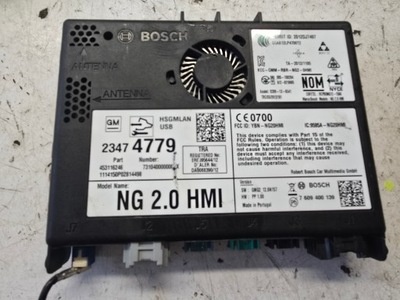 Opel insignia a lift модуль радио навигации hmi 2.0 23474779 фото №1