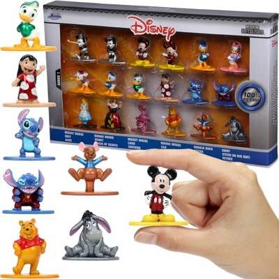 DISNEY ZESTAW 18 METALOWYCH FIGUREK MYSZKA MIKI