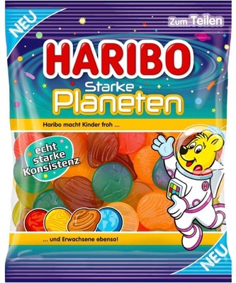 Haribo Starke Planeten żelki owocowe planety 175g DE