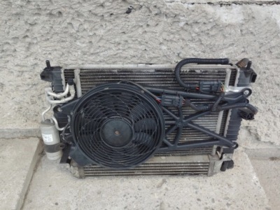 Радіатор інтеркулер 1.7 cdti opel meriva a фото №1