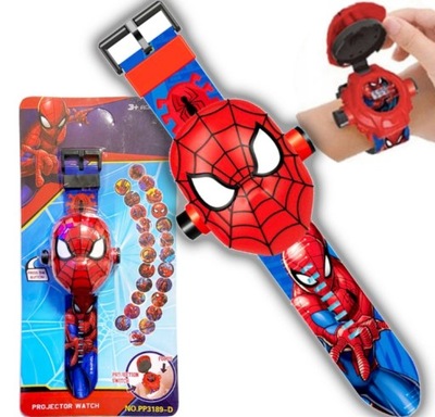 Zegarek 3D z projektorem Spiderman
