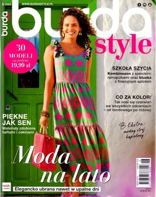 Burda style nr 6/2023. Moda na lato.