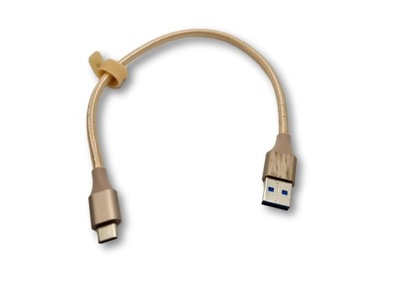 AMAZON BASICS KABEL DO ŁADOWANIA USB C 0,3 M GOLD