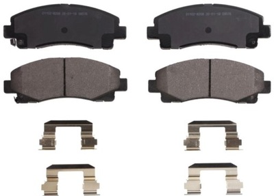 PADS BRAKE FRONT ACURA TL HONDA RIDGELINE  