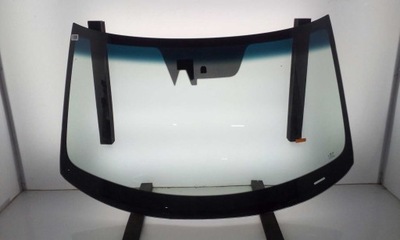 Стекло лобовое передняя kia soul ps 2014- камера оригинальная зелёный фото №1