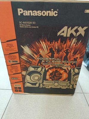 CD/RADIO/MP3 SYSTEM/SC-AKX520E-K PANASONIC