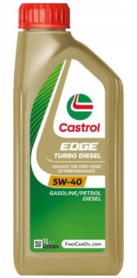 OLEJ CASTROL EDGE TURBO DIESEL 5W40 1L