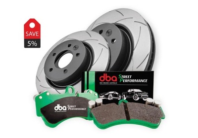 JUEGO DE FRENADO DBA BRAKE KIT PARTE DELANTERA NISSAN NAVARA 14-2019 RENAULT ALASKAN  