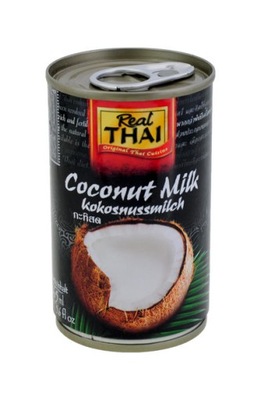 Mleczko kokosowe, mleko kokos 24x165ml Real Thai