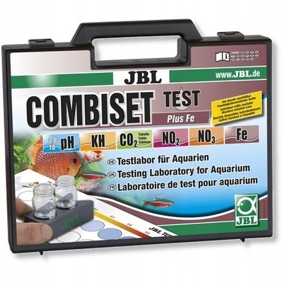 JBL COMBISET ZESTAW TESTÓW pH KH CO2 NO2 NO3 FE