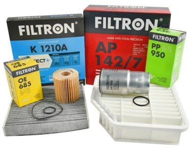 Filtron комплект фильтров toyota rav-4 iii iv 2.2 d фото №1