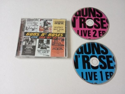 GUNS N' ROSES , live era 87-93 , 2 cd