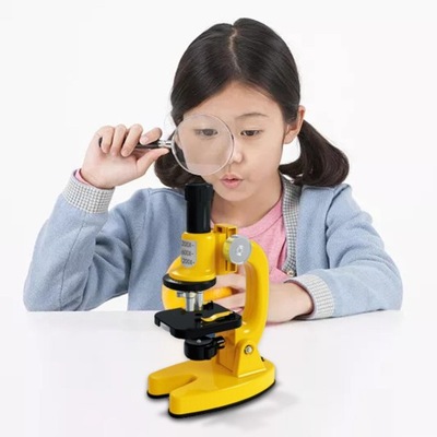 Kid mikroskop naukowe zestawy 1200X