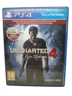 Uncharted 4: Kres Złodzieja PS4 PL