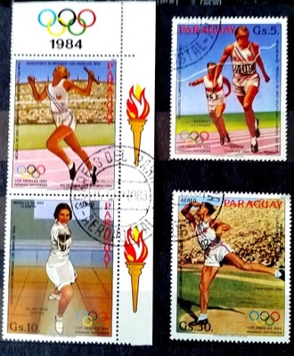 Znaczki Pocztowe Paragwaj sport