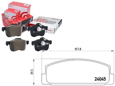 SET PADS BRAKE BREMBO GGYB2643Z GJYB2 - milautoparts-fr.ukrlive.com