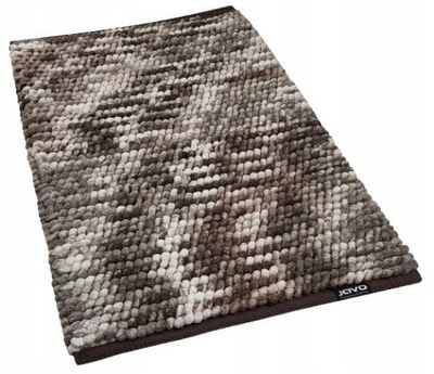 Gruby dywanik łazienkowy Premium 60x90 sepia dual