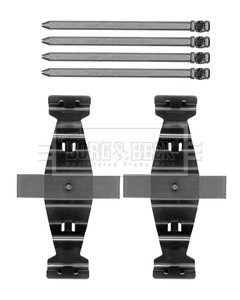 BORG & BECK BBK1395 JUEGO AKCESORIOW, ZAPATAS  