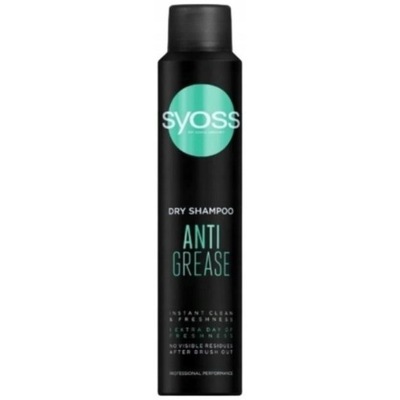 Syoss Anti Grease Suchy Szampon 200ml