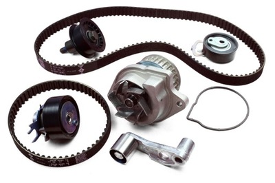 SET VALVE CONTROL SYSTEM Z BELT + PUMP WATER AUDI  