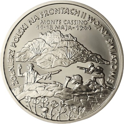 WT 200 000 zł 1994 Na frontach Monte Cassino