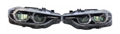 BMW 3 F30 F31 FAROS PARTE DELANTERA IZQUIERDA DERECHA COMPLETO DIODO LUMINOSO LED RESTYLING COMPUESTO Z MODULAMI  