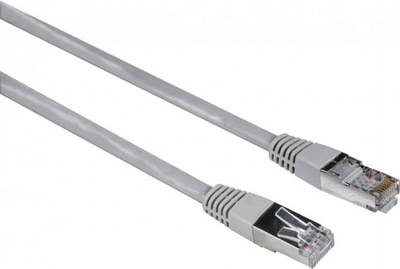 Kabel sieciowy CAT5e STP RJ45 Hama 20m szary